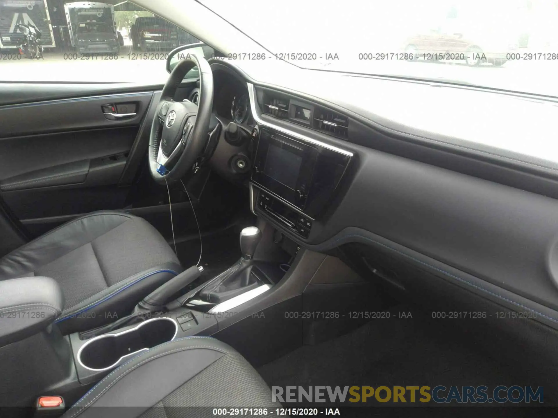 5 fotografías del automóvil dañado 2T1BURHE3KC241612 TOYOTA COROLLA 2019