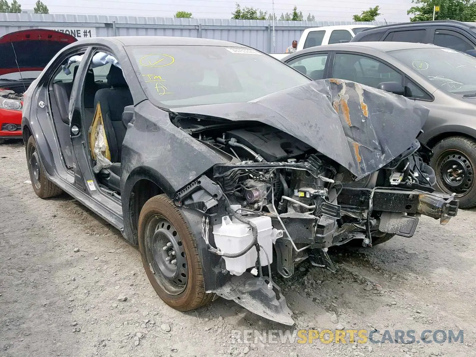 1 fotografías del automóvil dañado 2T1BURHE3KC241643 TOYOTA COROLLA 2019