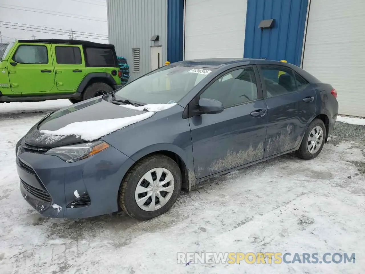 1 fotografías del automóvil dañado 2T1BURHE4KC127909 TOYOTA COROLLA 2019