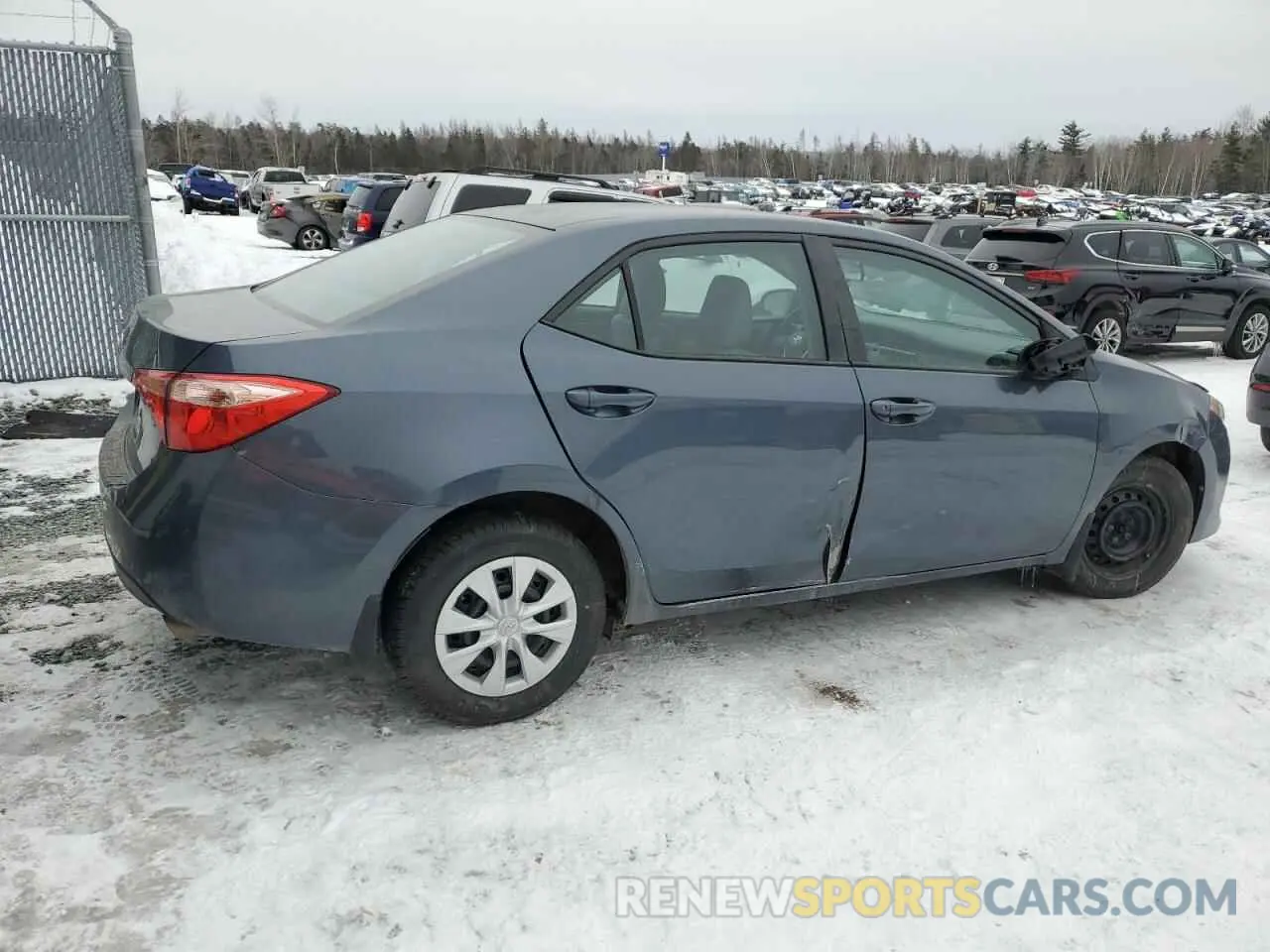 3 fotografías del automóvil dañado 2T1BURHE4KC127909 TOYOTA COROLLA 2019