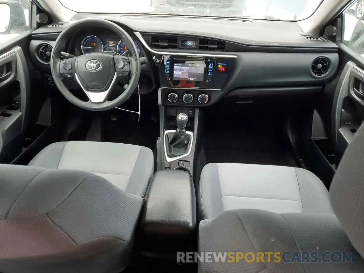 8 fotografías del automóvil dañado 2T1BURHE4KC127909 TOYOTA COROLLA 2019