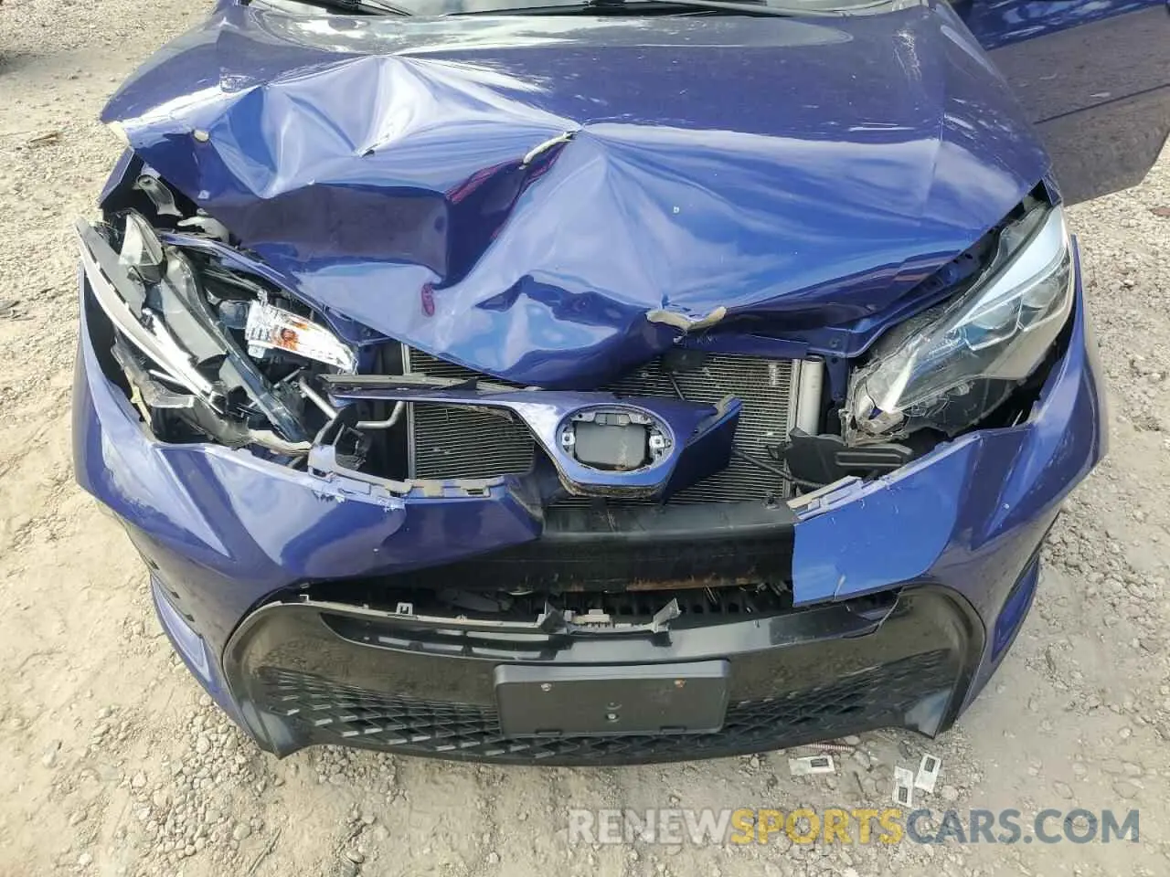 11 fotografías del automóvil dañado 2T1BURHE4KC128607 TOYOTA COROLLA 2019