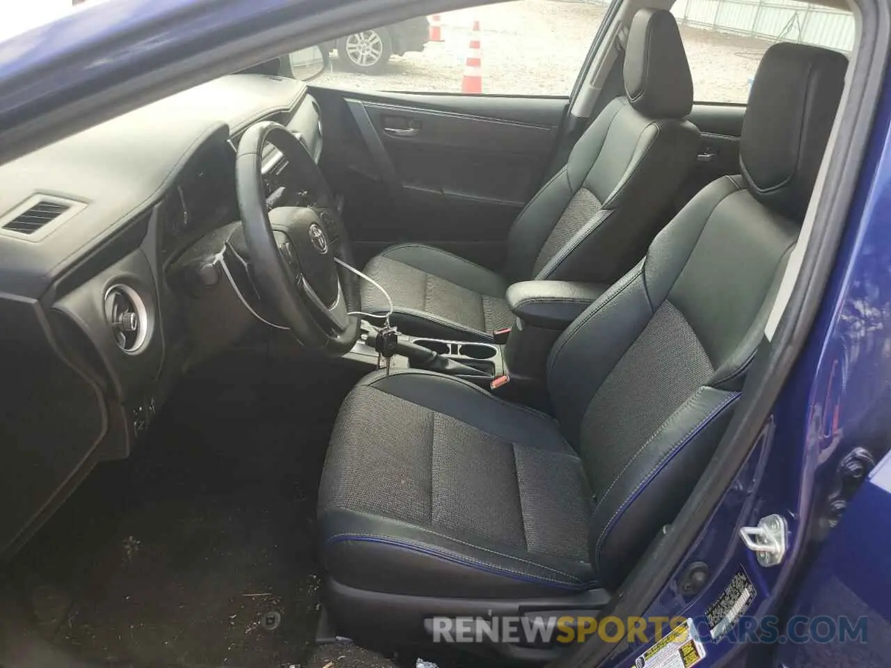 7 fotografías del automóvil dañado 2T1BURHE4KC128607 TOYOTA COROLLA 2019