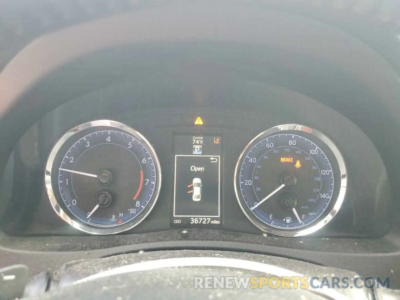 9 fotografías del automóvil dañado 2T1BURHE4KC128607 TOYOTA COROLLA 2019