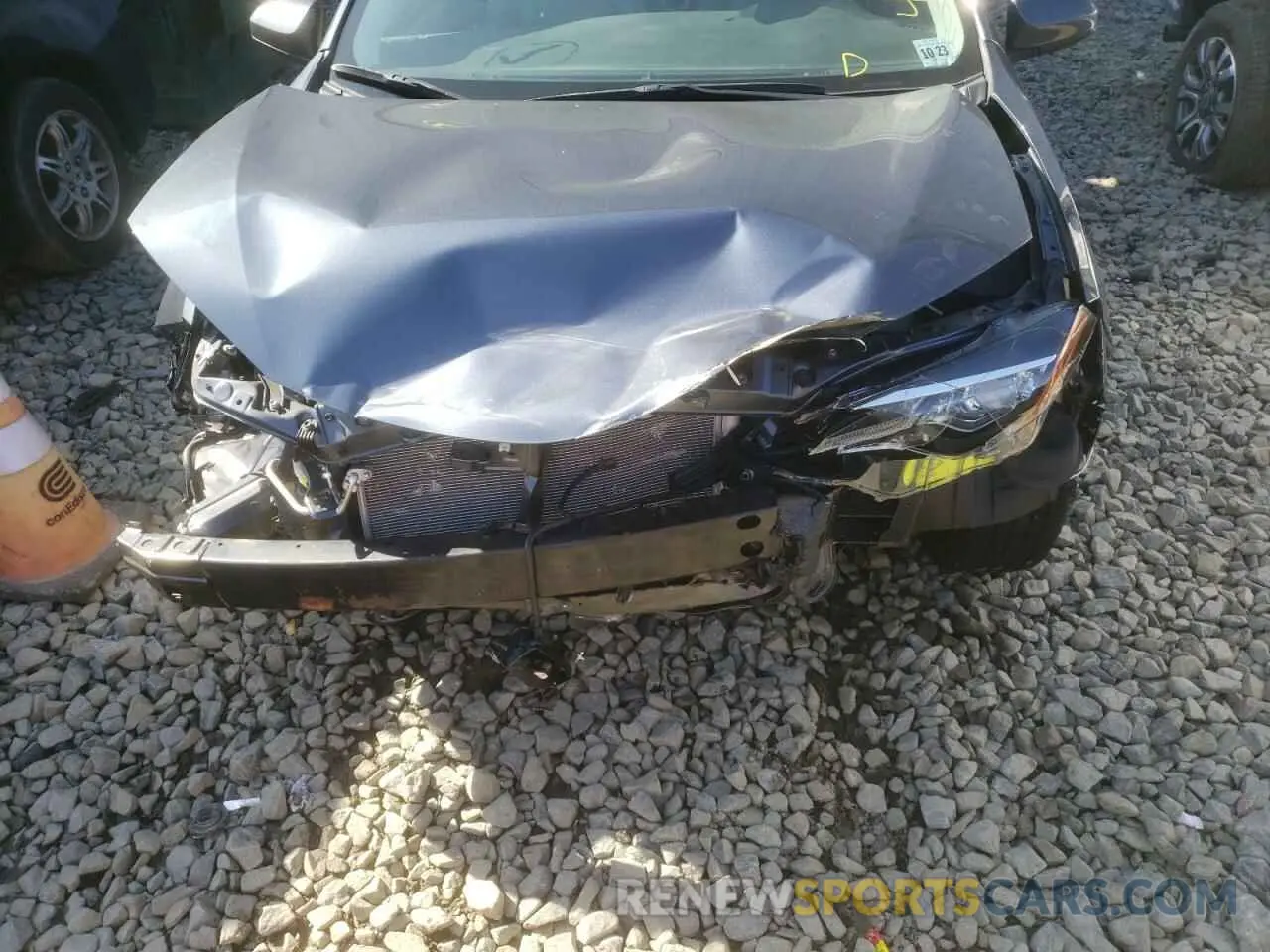 7 fotografías del automóvil dañado 2T1BURHE4KC130244 TOYOTA COROLLA 2019