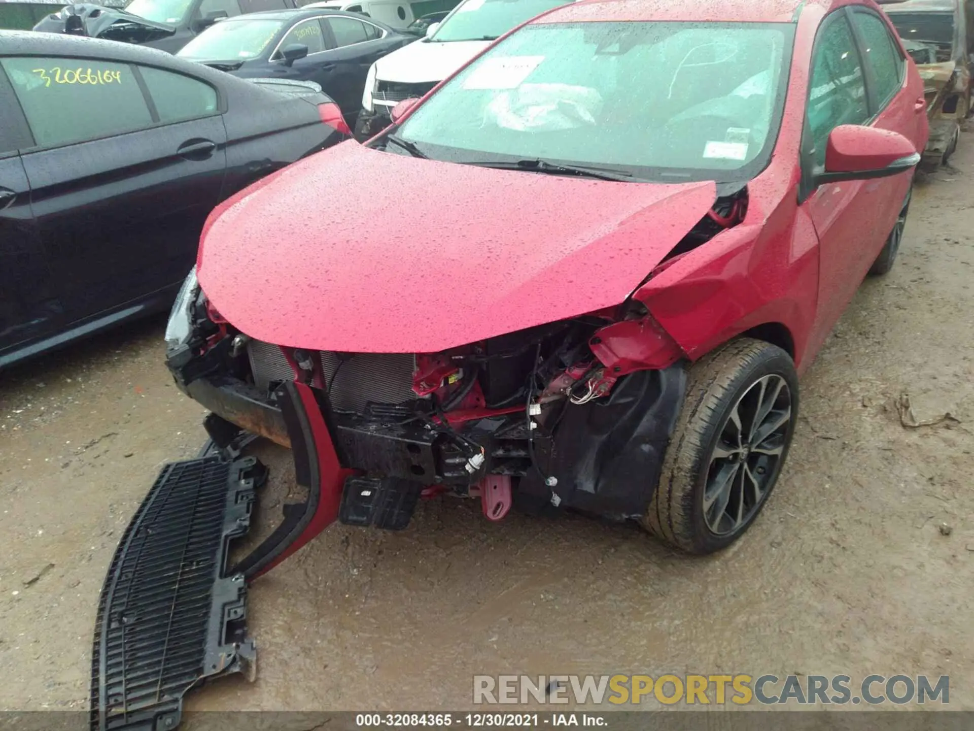 6 fotografías del automóvil dañado 2T1BURHE4KC137470 TOYOTA COROLLA 2019