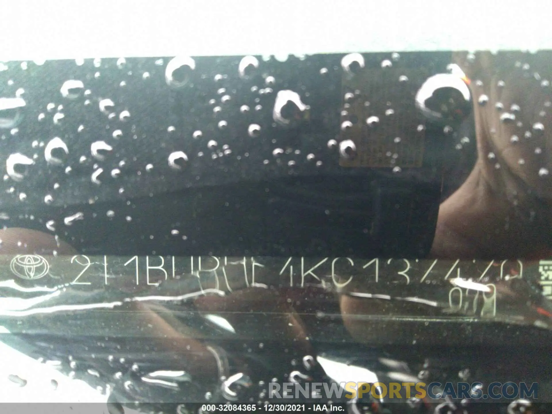 9 fotografías del automóvil dañado 2T1BURHE4KC137470 TOYOTA COROLLA 2019