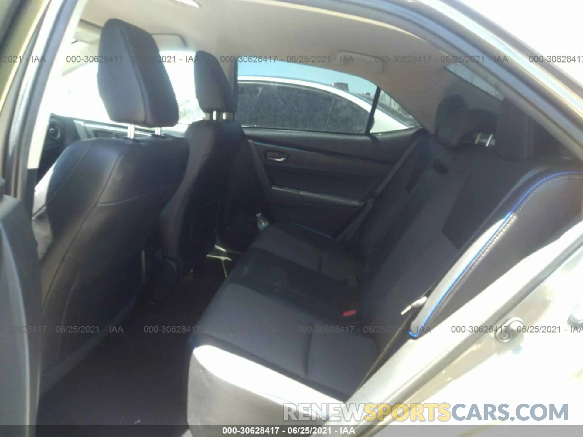 8 fotografías del automóvil dañado 2T1BURHE4KC143429 TOYOTA COROLLA 2019