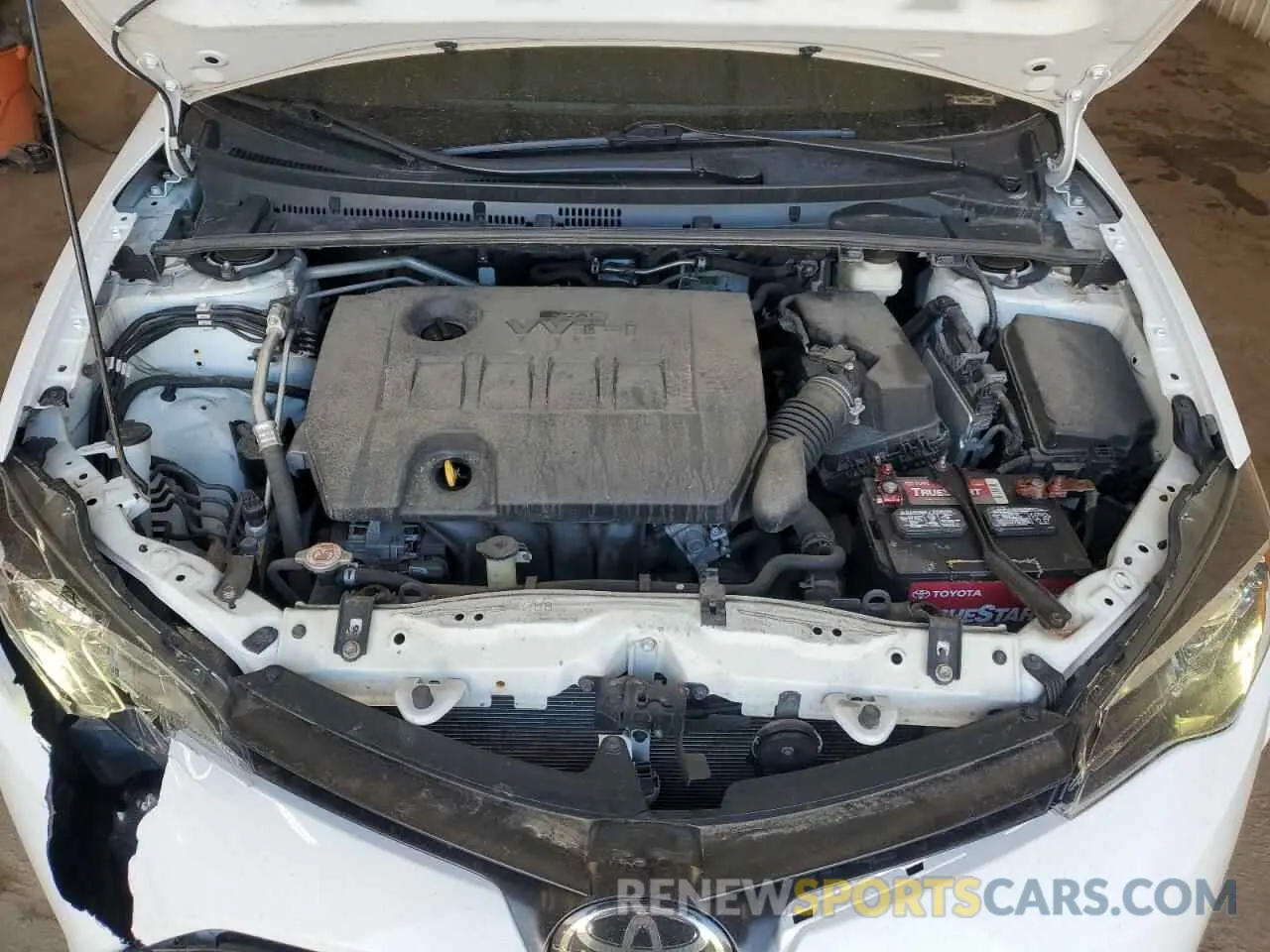 11 fotografías del automóvil dañado 2T1BURHE4KC146055 TOYOTA COROLLA 2019
