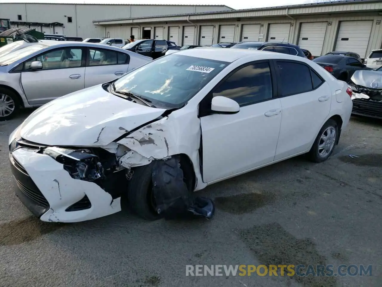 1 fotografías del automóvil dañado 2T1BURHE4KC147125 TOYOTA COROLLA 2019