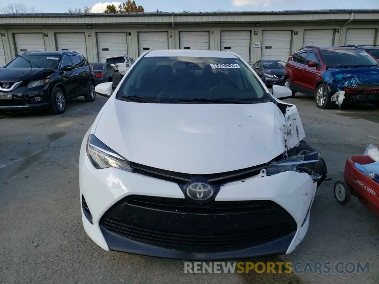 5 fotografías del automóvil dañado 2T1BURHE4KC147125 TOYOTA COROLLA 2019
