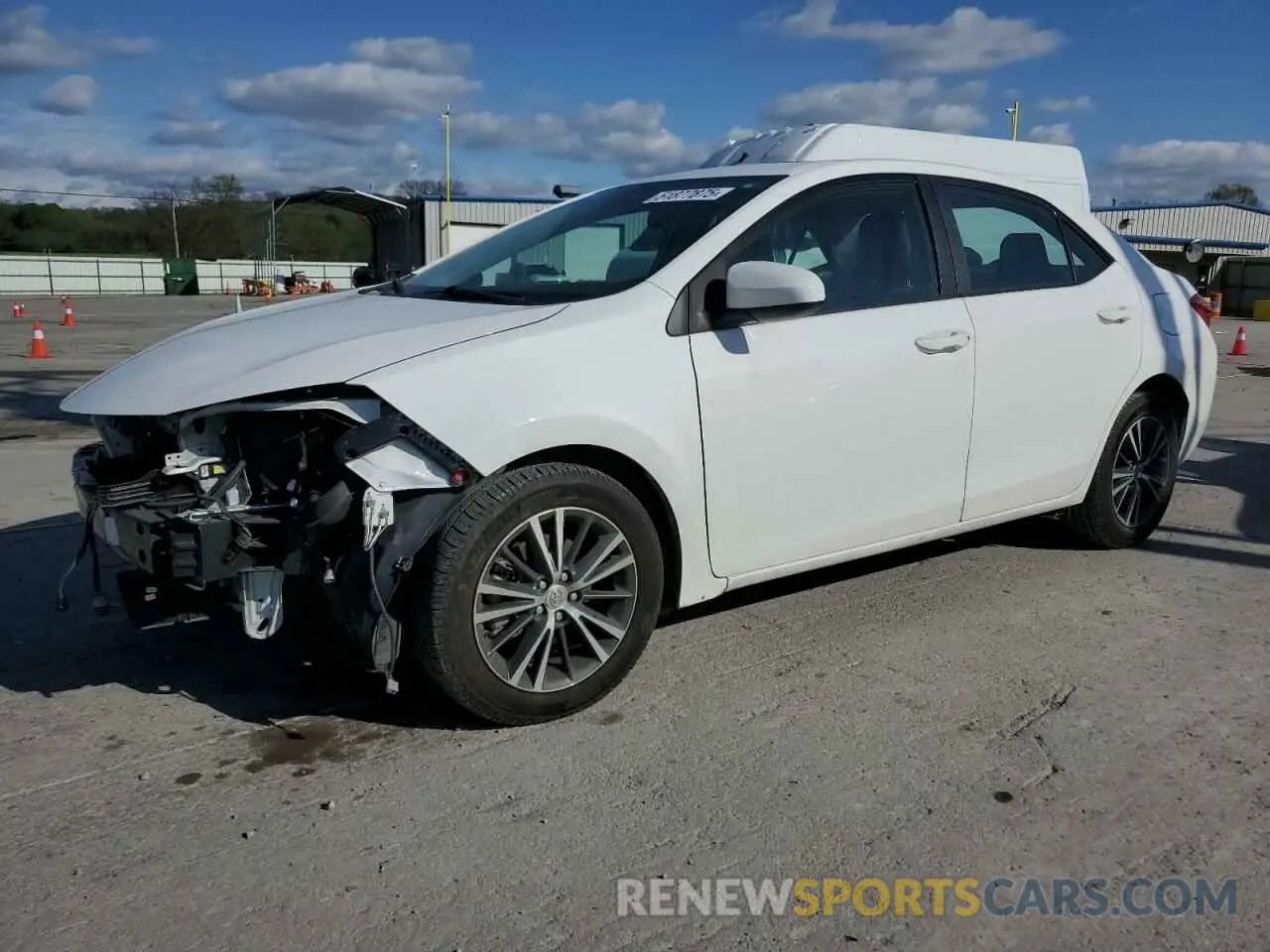 1 fotografías del automóvil dañado 2T1BURHE4KC152390 TOYOTA COROLLA 2019