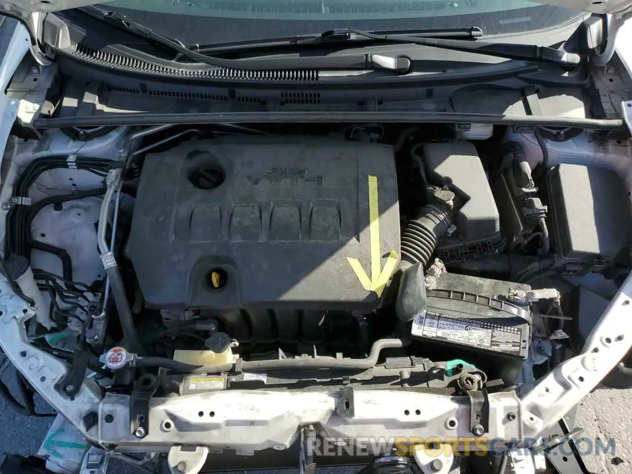11 fotografías del automóvil dañado 2T1BURHE4KC152390 TOYOTA COROLLA 2019