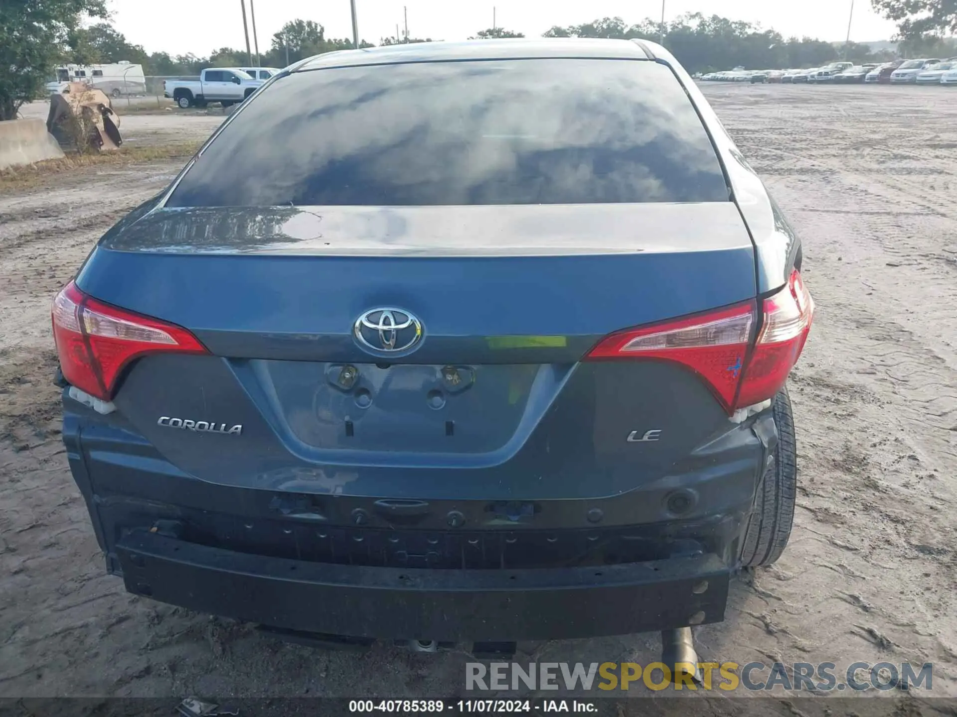 16 fotografías del automóvil dañado 2T1BURHE4KC155922 TOYOTA COROLLA 2019