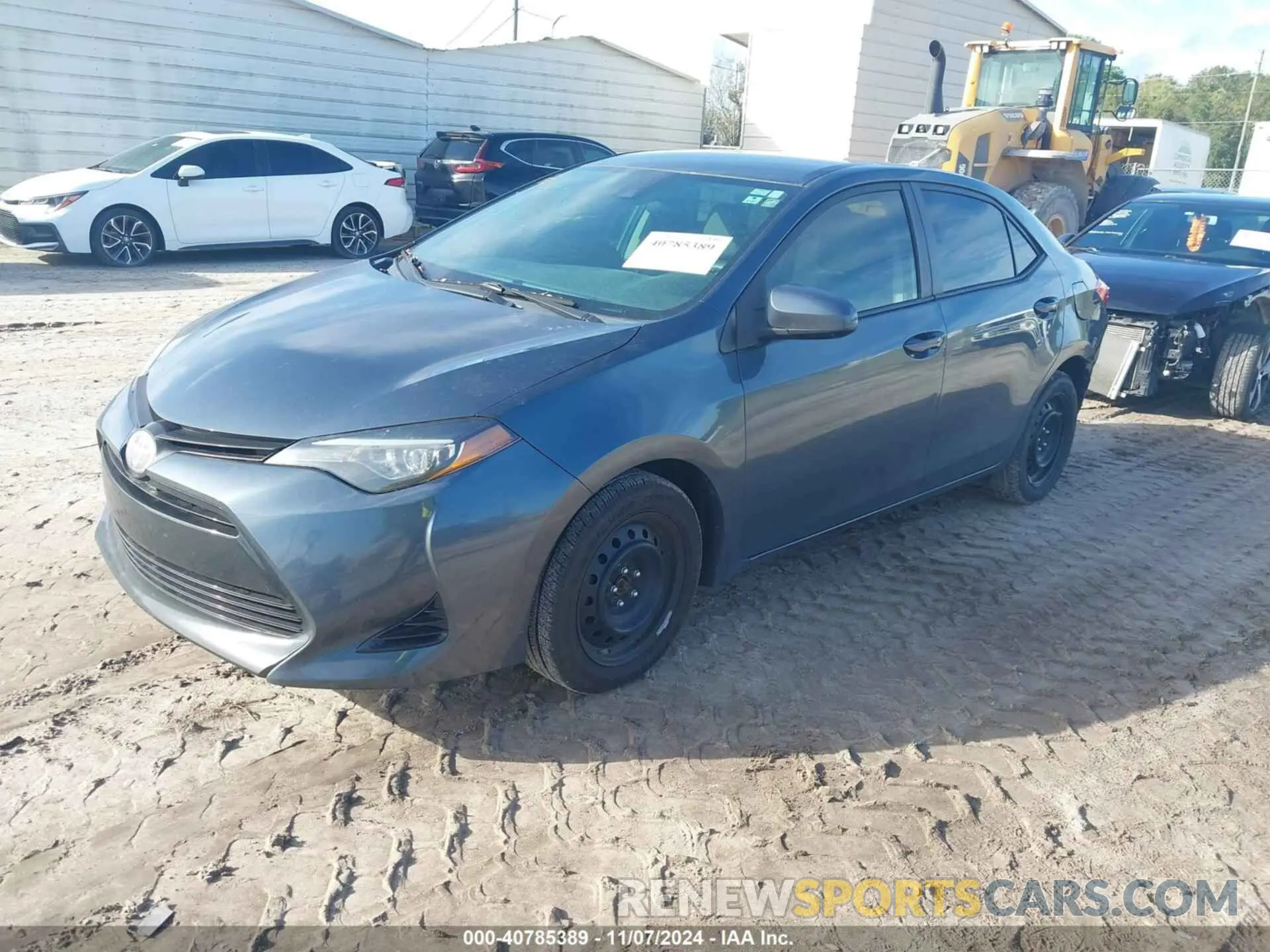 2 fotografías del automóvil dañado 2T1BURHE4KC155922 TOYOTA COROLLA 2019