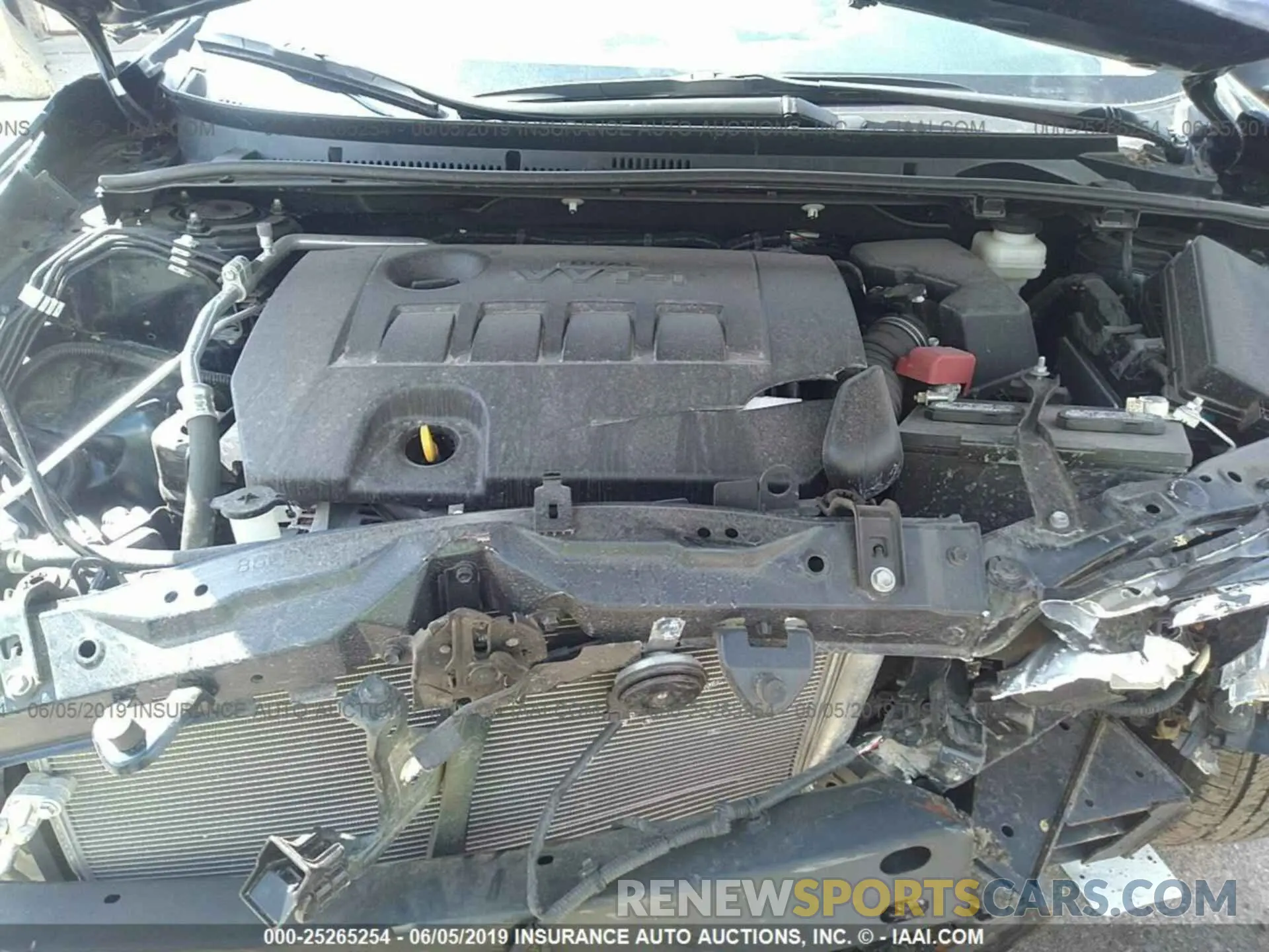 10 fotografías del automóvil dañado 2T1BURHE4KC157041 TOYOTA COROLLA 2019