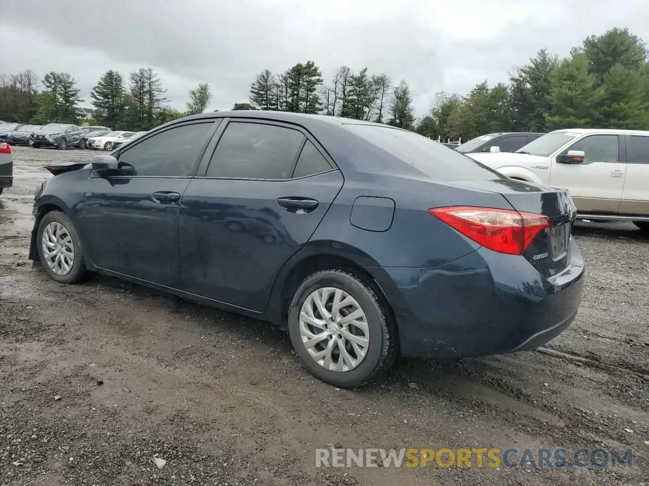 2 fotografías del automóvil dañado 2T1BURHE4KC166533 TOYOTA COROLLA 2019