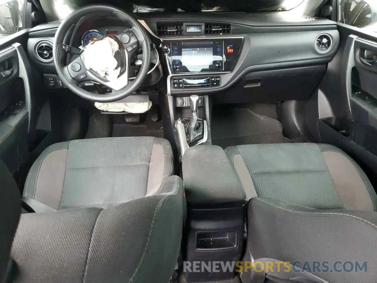 8 fotografías del automóvil dañado 2T1BURHE4KC166533 TOYOTA COROLLA 2019