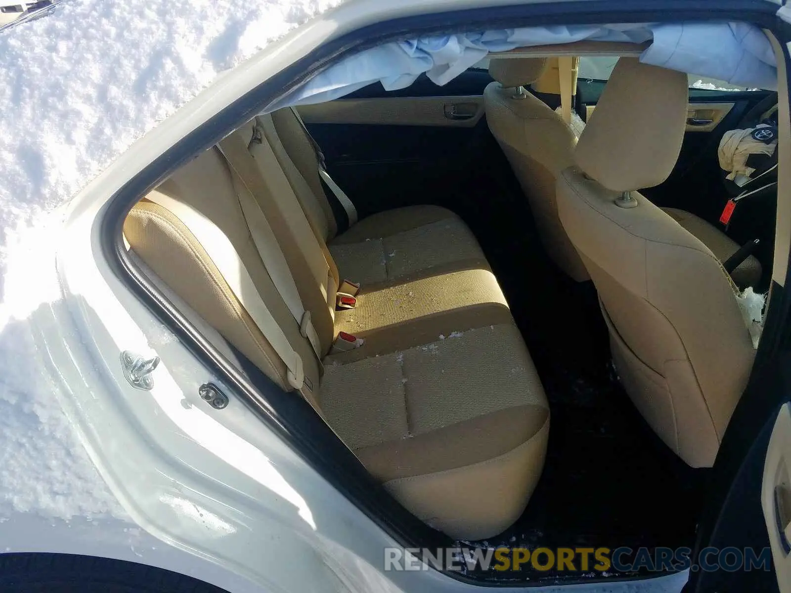 6 fotografías del automóvil dañado 2T1BURHE4KC169593 TOYOTA COROLLA 2019