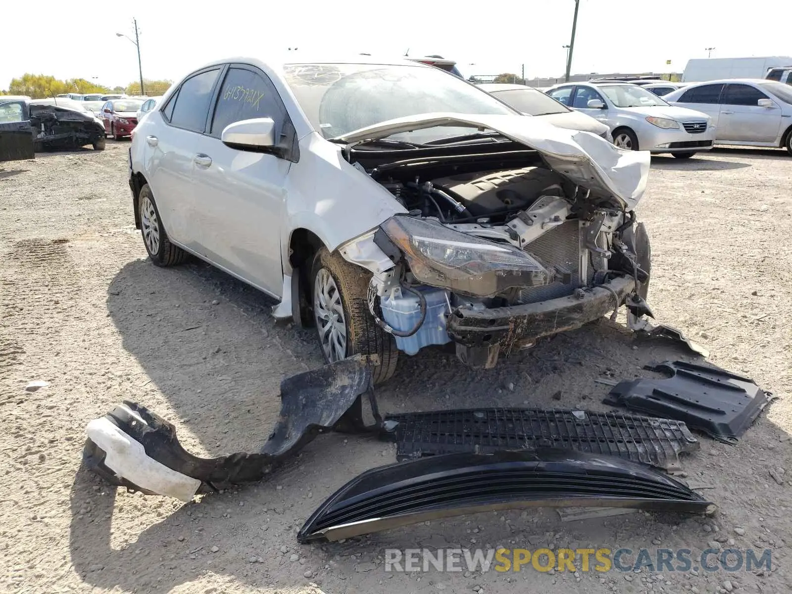 1 fotografías del automóvil dañado 2T1BURHE4KC171568 TOYOTA COROLLA 2019