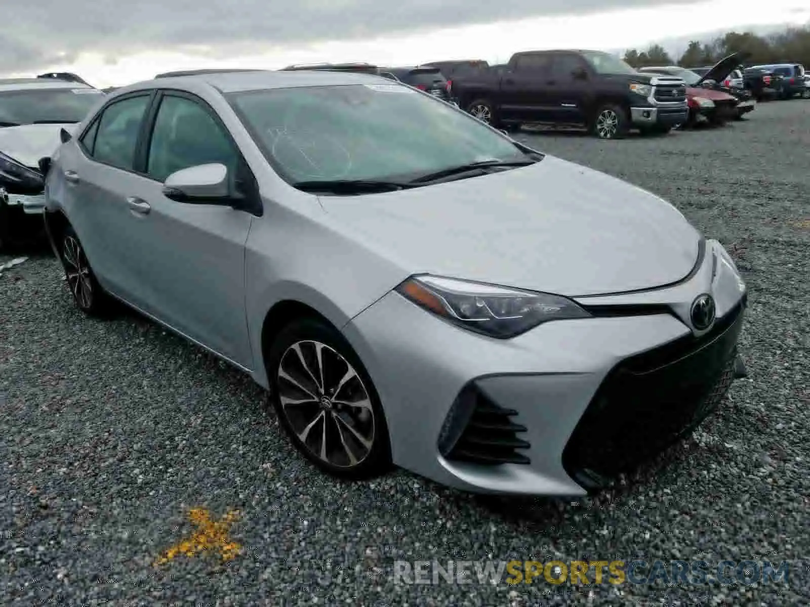1 fotografías del automóvil dañado 2T1BURHE4KC171750 TOYOTA COROLLA 2019
