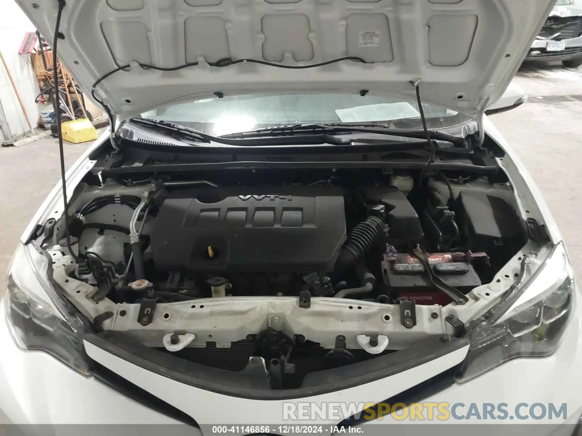 10 fotografías del automóvil dañado 2T1BURHE4KC173000 TOYOTA COROLLA 2019