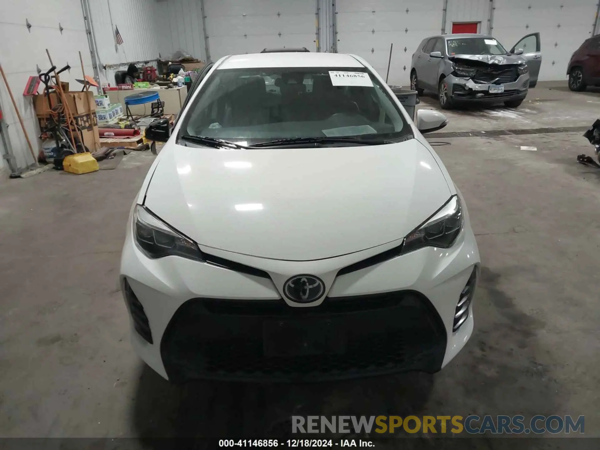 11 fotografías del automóvil dañado 2T1BURHE4KC173000 TOYOTA COROLLA 2019