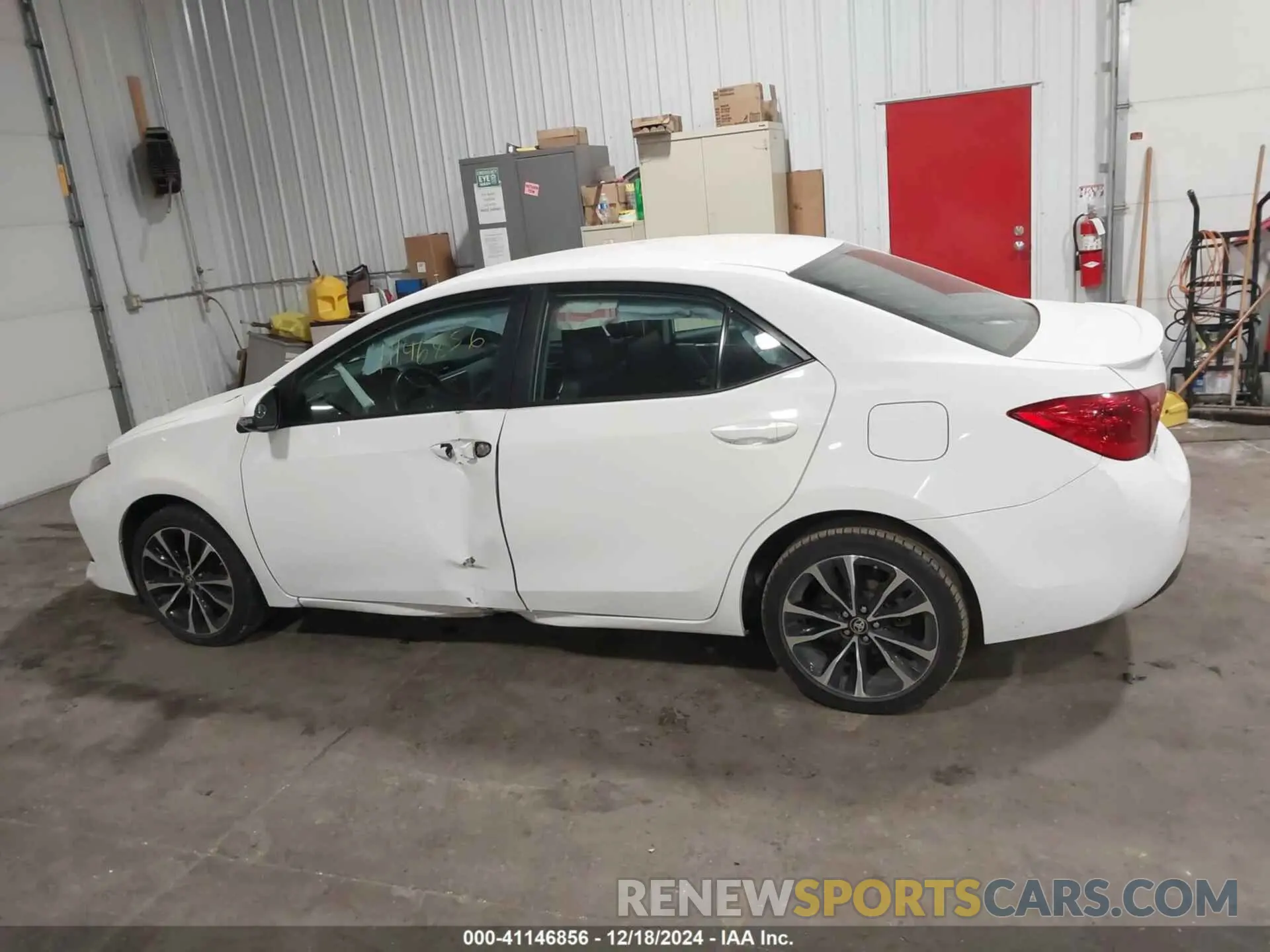13 fotografías del automóvil dañado 2T1BURHE4KC173000 TOYOTA COROLLA 2019