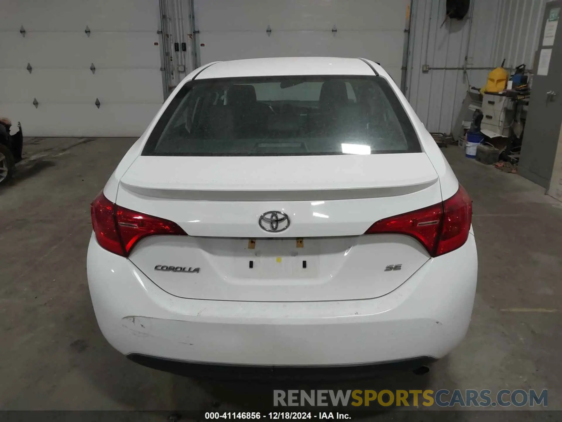 15 fotografías del automóvil dañado 2T1BURHE4KC173000 TOYOTA COROLLA 2019