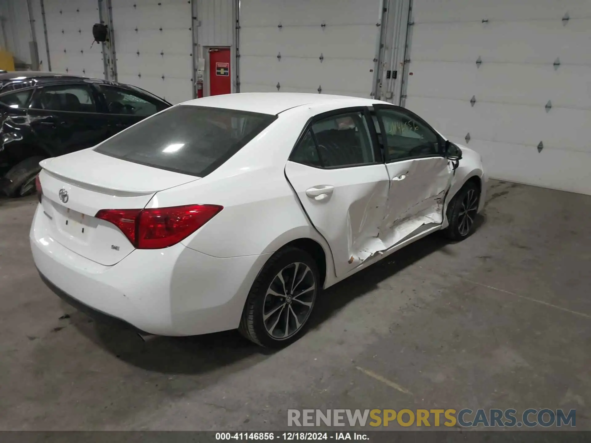 4 fotografías del automóvil dañado 2T1BURHE4KC173000 TOYOTA COROLLA 2019