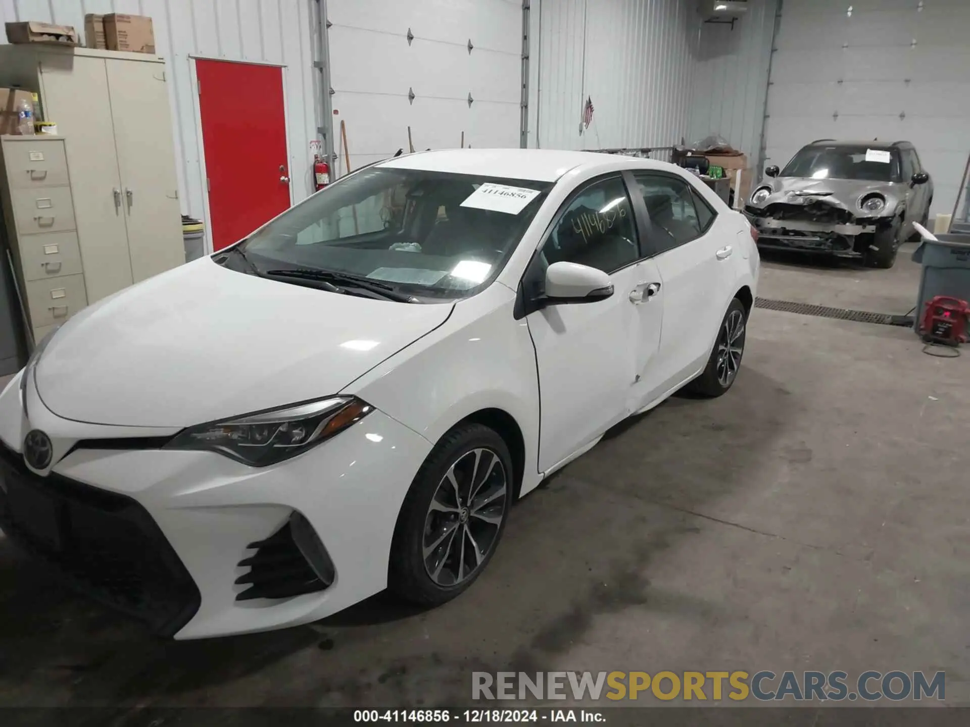 6 fotografías del automóvil dañado 2T1BURHE4KC173000 TOYOTA COROLLA 2019