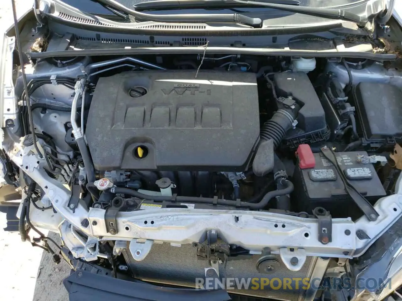 7 fotografías del automóvil dañado 2T1BURHE4KC174731 TOYOTA COROLLA 2019
