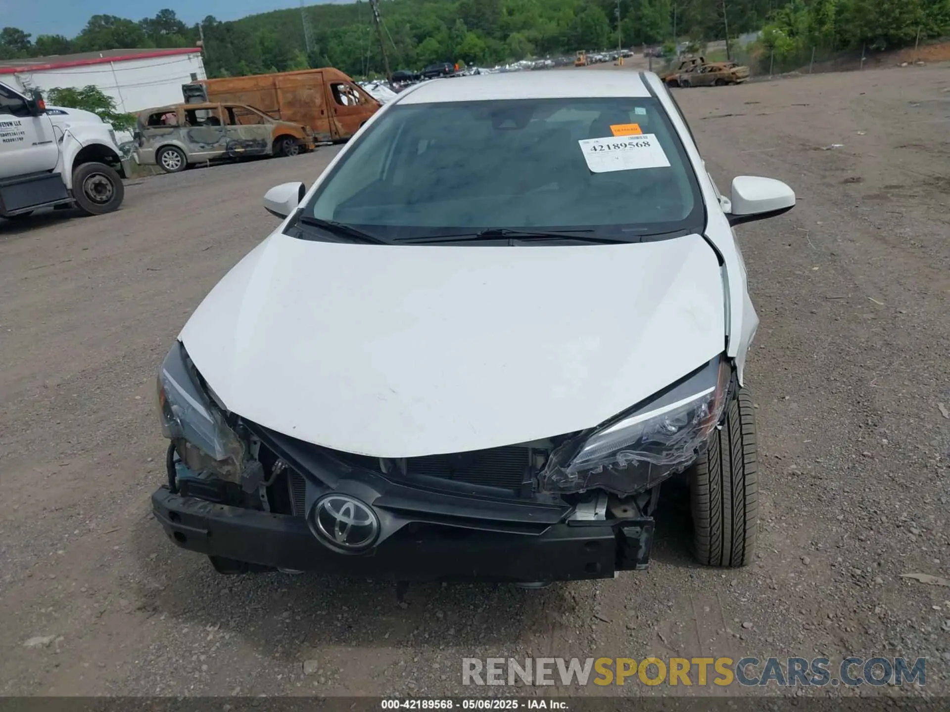 12 fotografías del automóvil dañado 2T1BURHE4KC176589 TOYOTA COROLLA 2019