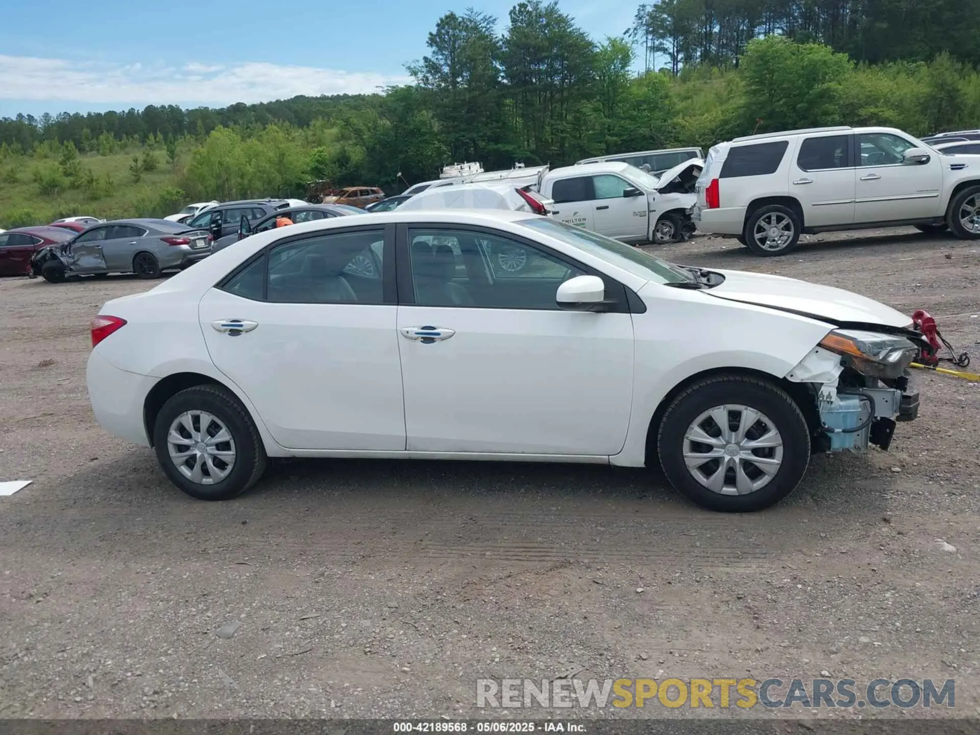 13 fotografías del automóvil dañado 2T1BURHE4KC176589 TOYOTA COROLLA 2019