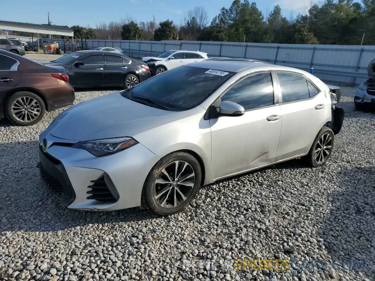 1 fotografías del automóvil dañado 2T1BURHE4KC177225 TOYOTA COROLLA 2019