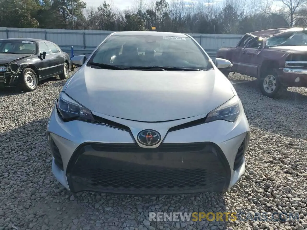 5 fotografías del automóvil dañado 2T1BURHE4KC177225 TOYOTA COROLLA 2019