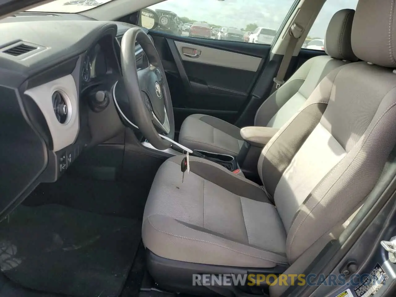 7 fotografías del automóvil dañado 2T1BURHE4KC186703 TOYOTA COROLLA 2019