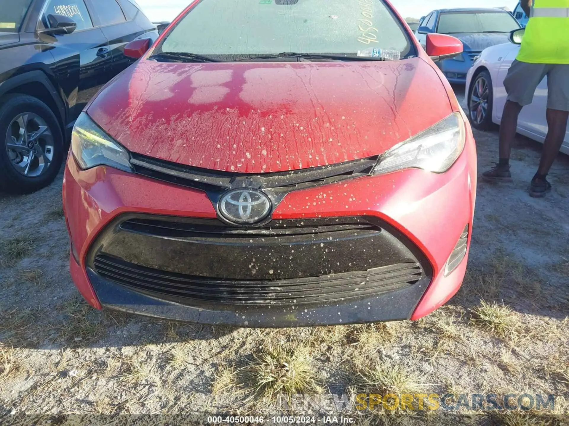 12 fotografías del automóvil dañado 2T1BURHE4KC196082 TOYOTA COROLLA 2019