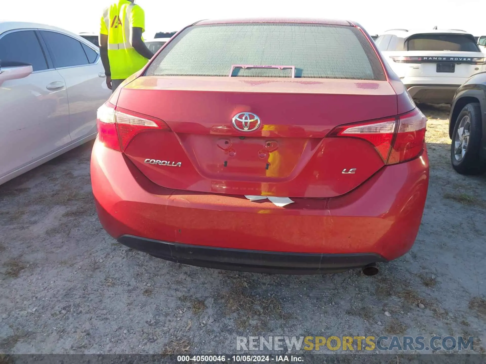 16 fotografías del automóvil dañado 2T1BURHE4KC196082 TOYOTA COROLLA 2019