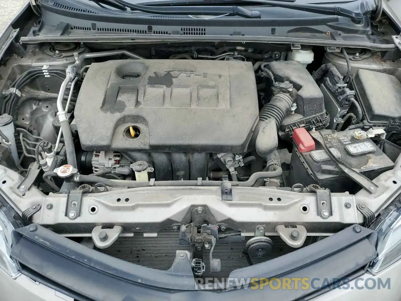 11 fotografías del automóvil dañado 2T1BURHE4KC198592 TOYOTA COROLLA 2019