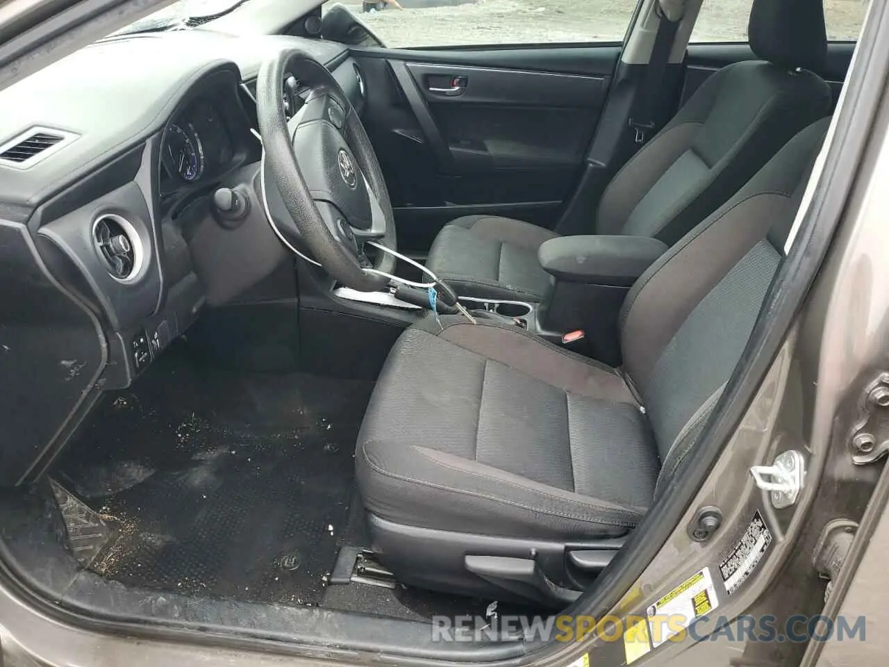 7 fotografías del automóvil dañado 2T1BURHE4KC198592 TOYOTA COROLLA 2019