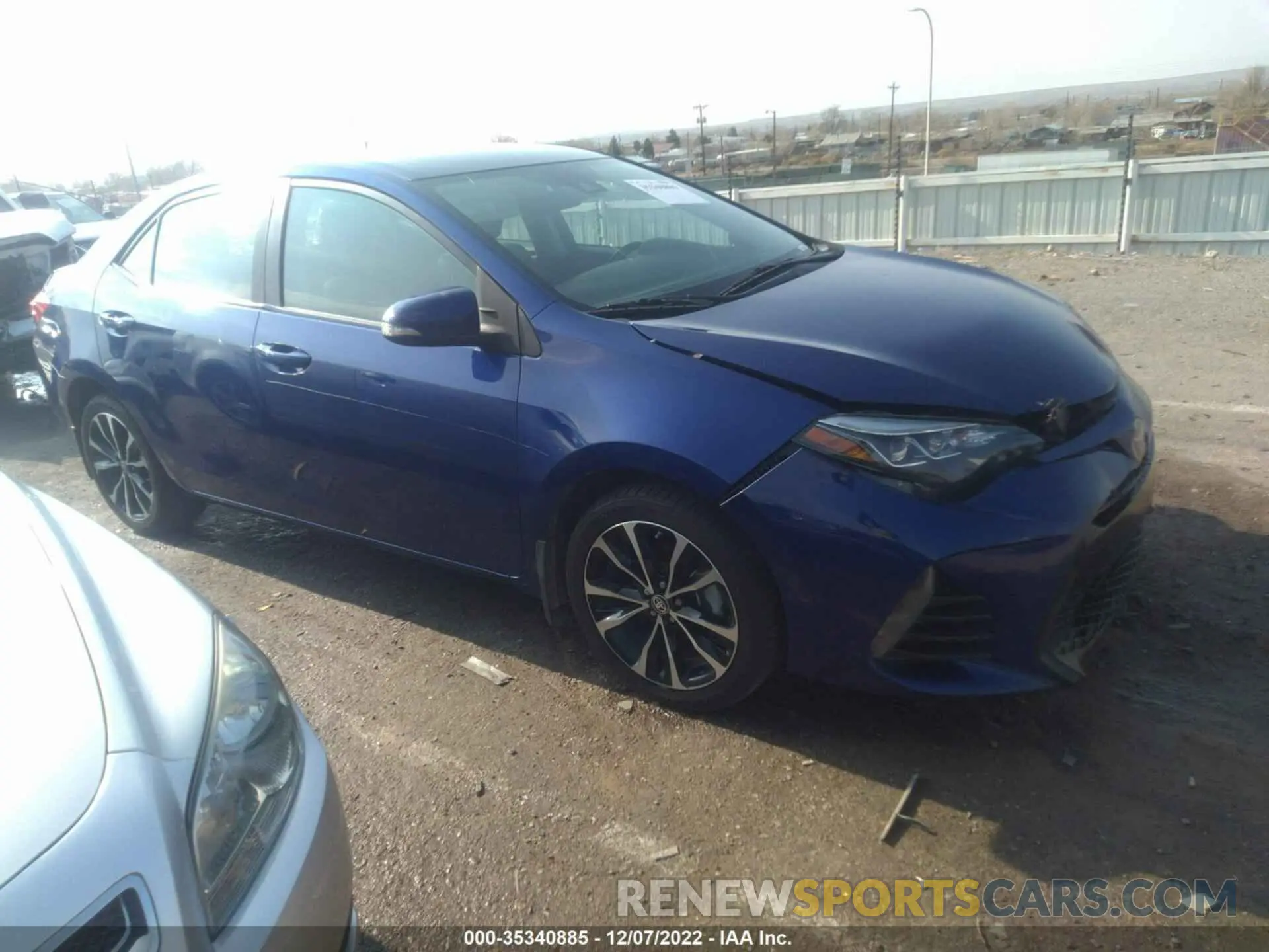 1 fotografías del automóvil dañado 2T1BURHE4KC206383 TOYOTA COROLLA 2019