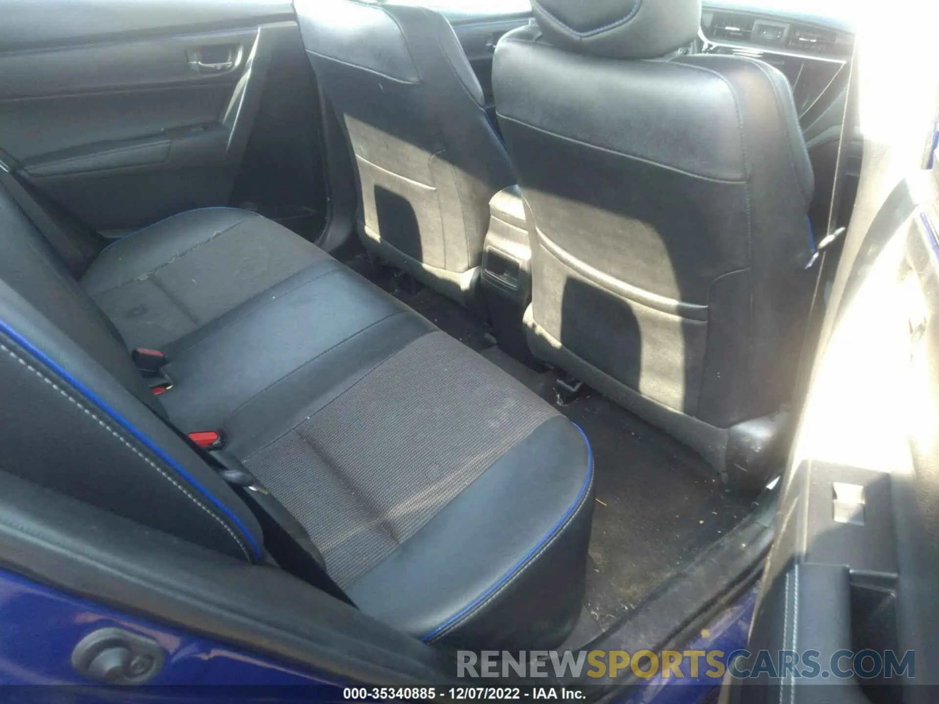 8 fotografías del automóvil dañado 2T1BURHE4KC206383 TOYOTA COROLLA 2019