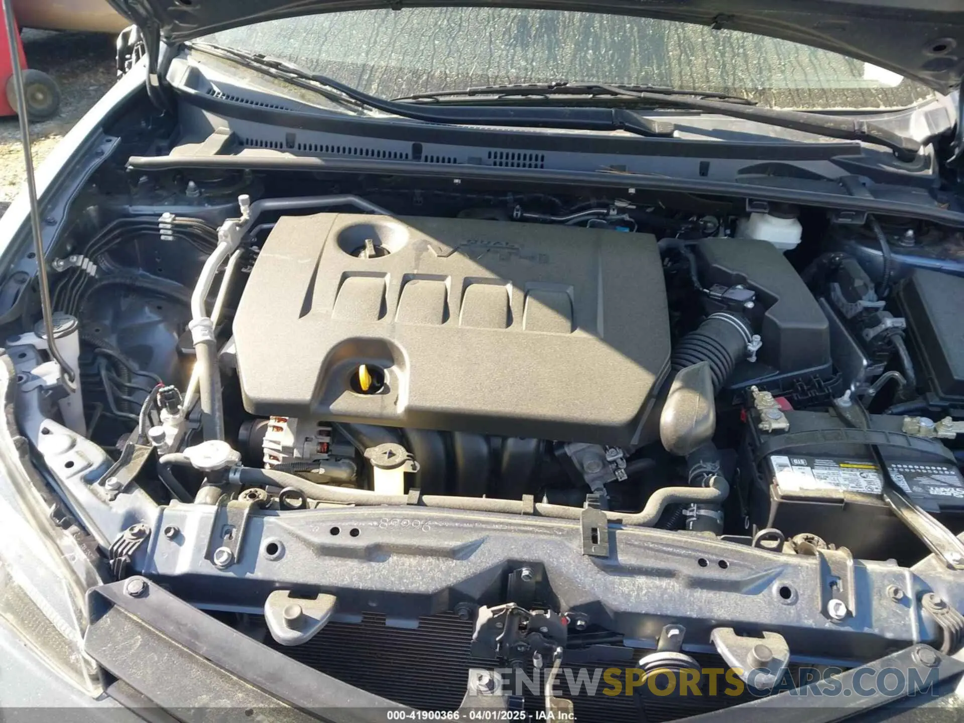 10 fotografías del automóvil dañado 2T1BURHE4KC211793 TOYOTA COROLLA 2019
