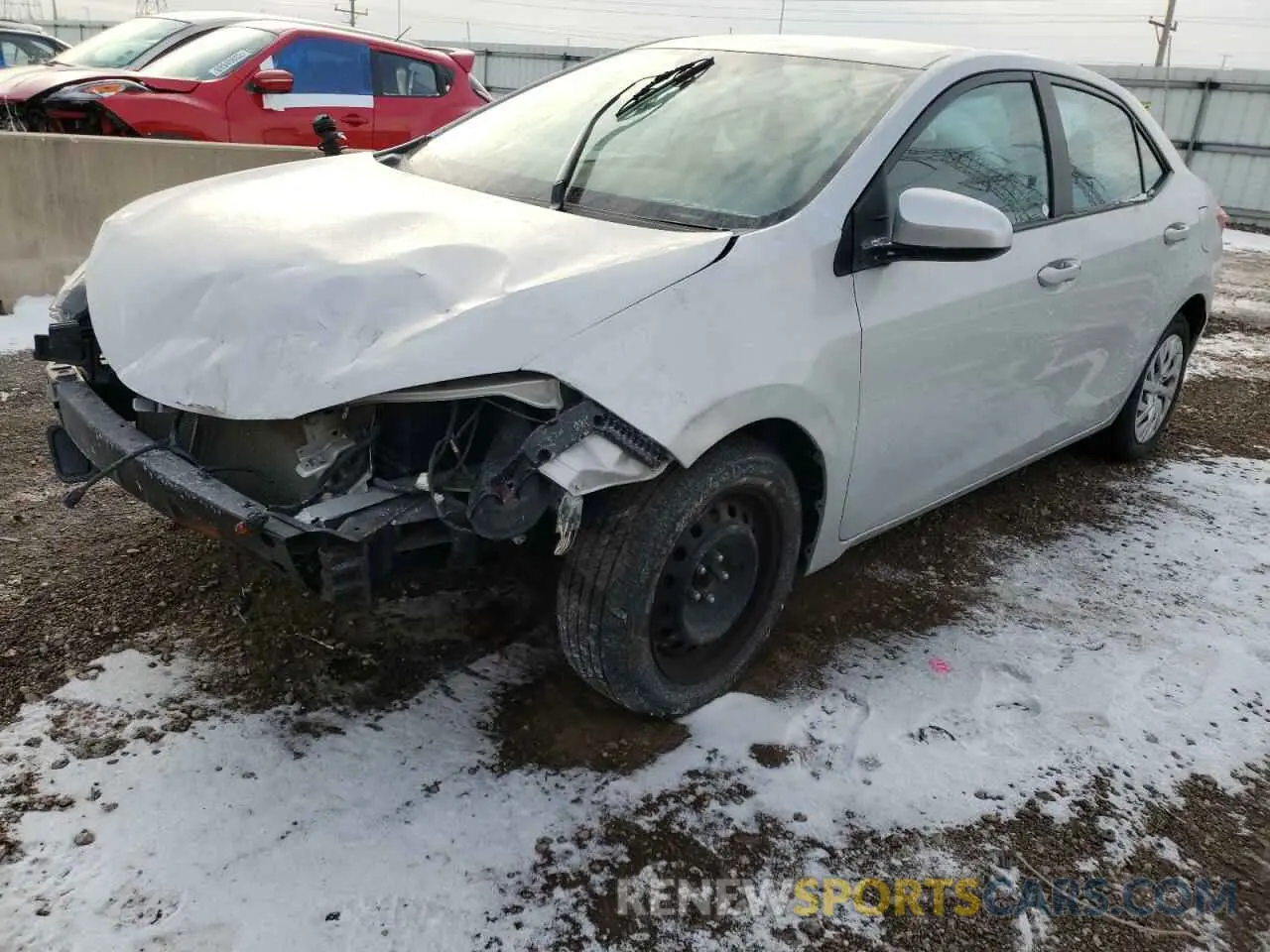 1 fotografías del automóvil dañado 2T1BURHE4KC215830 TOYOTA COROLLA 2019