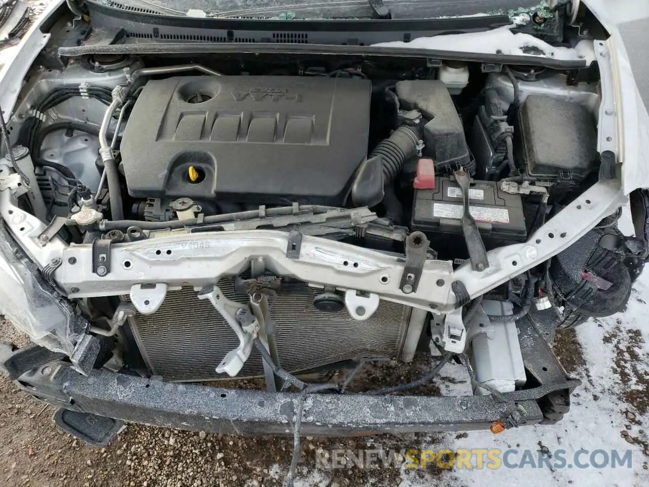 11 fotografías del automóvil dañado 2T1BURHE4KC215830 TOYOTA COROLLA 2019