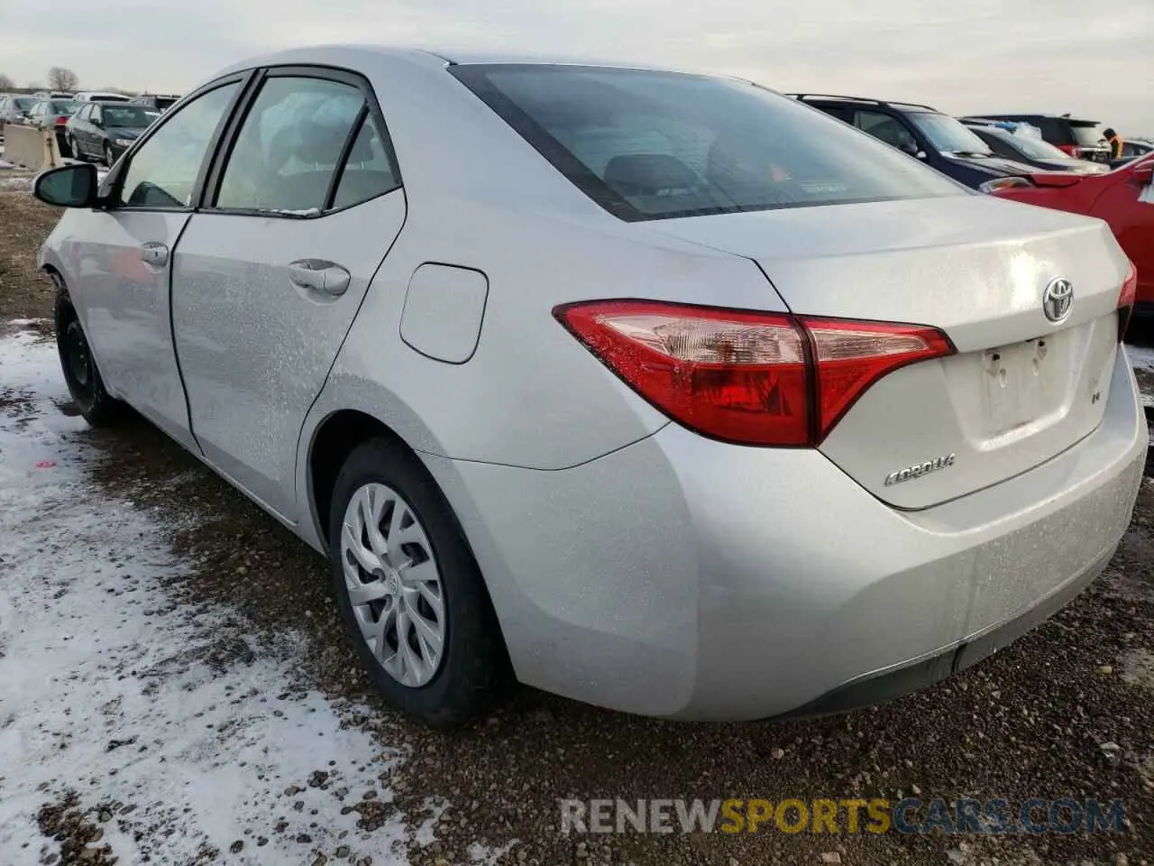 2 fotografías del automóvil dañado 2T1BURHE4KC215830 TOYOTA COROLLA 2019