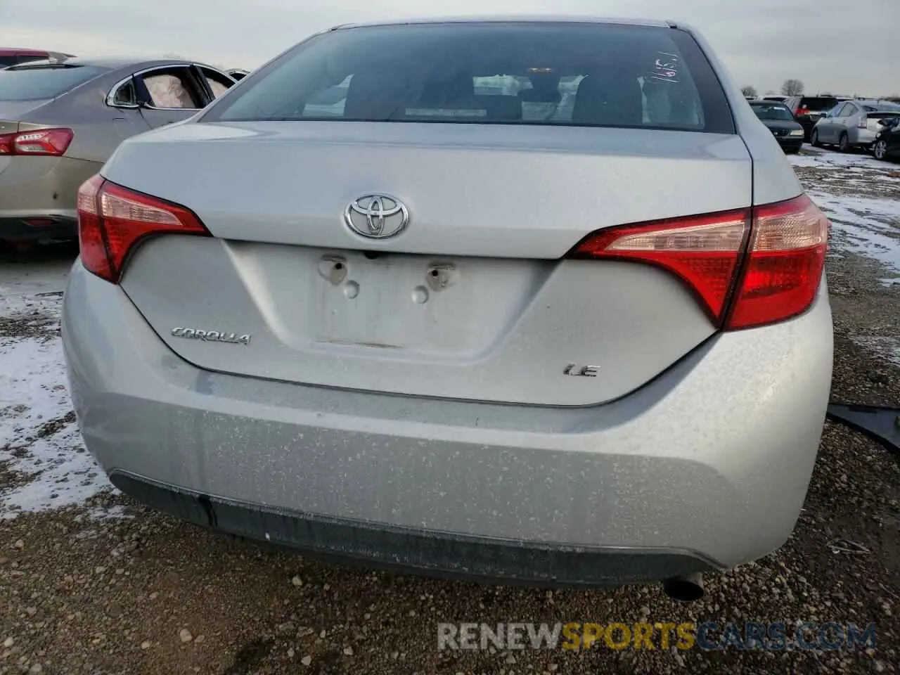 6 fotografías del automóvil dañado 2T1BURHE4KC215830 TOYOTA COROLLA 2019