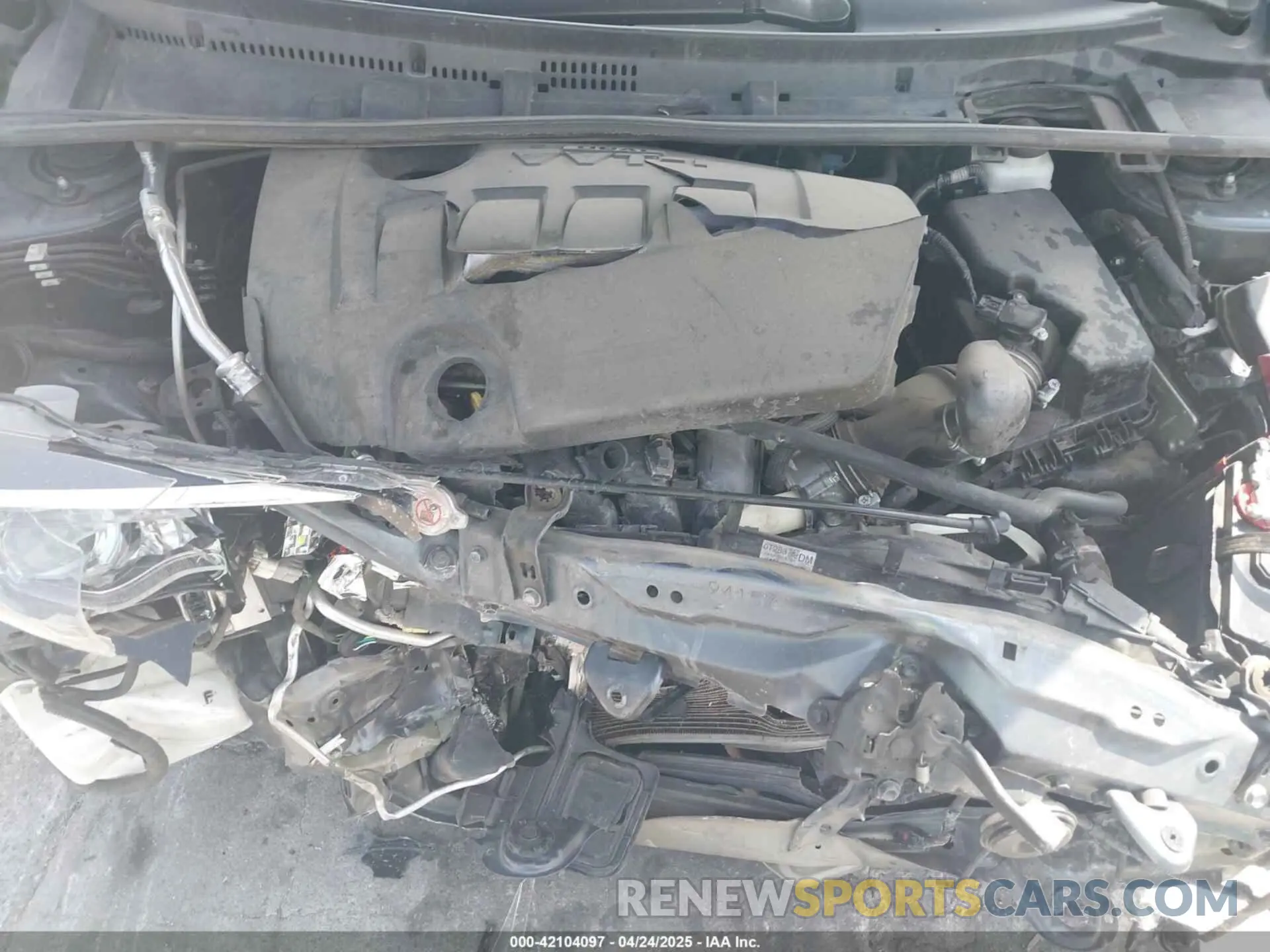 10 fotografías del automóvil dañado 2T1BURHE4KC215942 TOYOTA COROLLA 2019