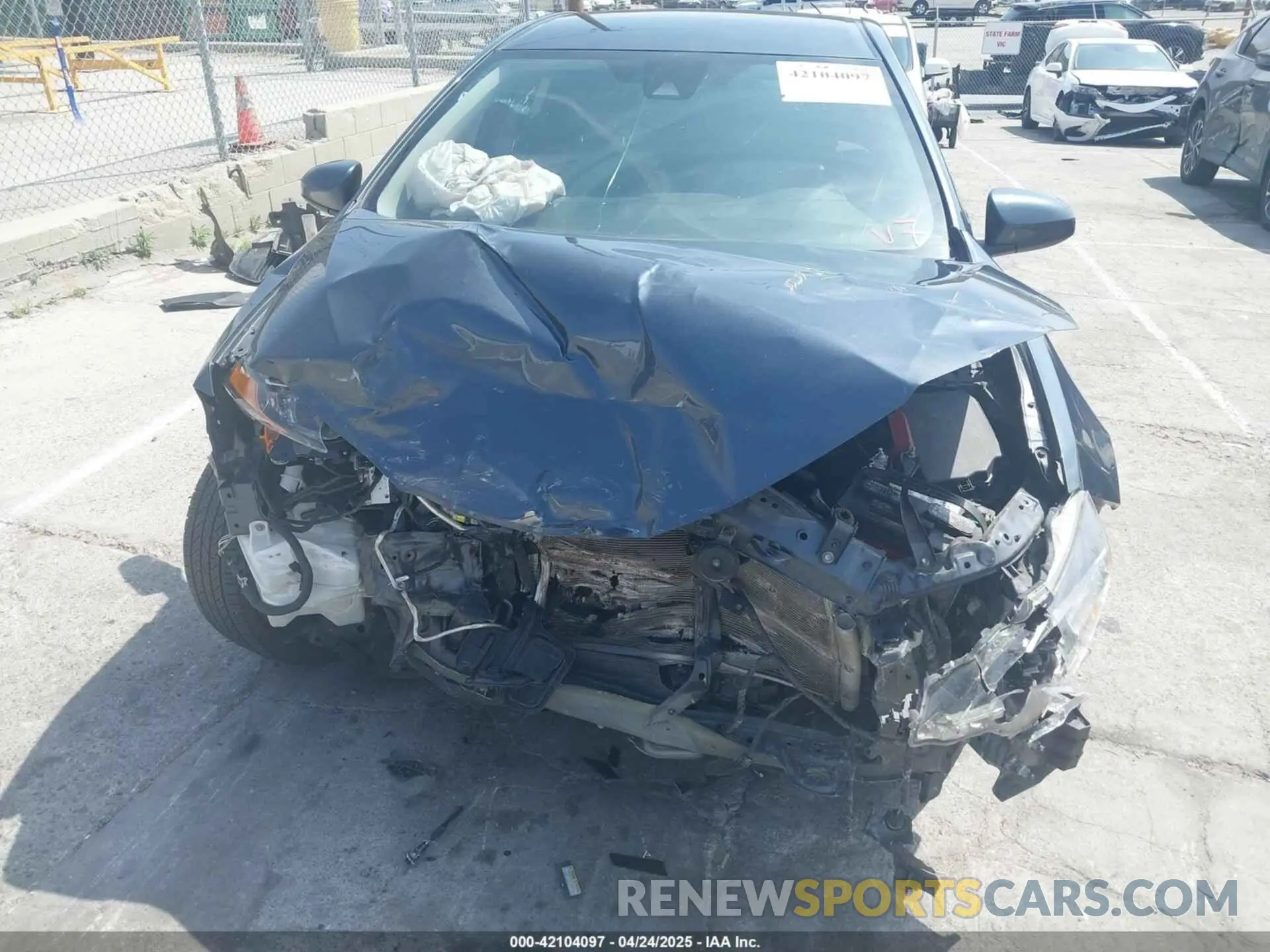 6 fotografías del automóvil dañado 2T1BURHE4KC215942 TOYOTA COROLLA 2019